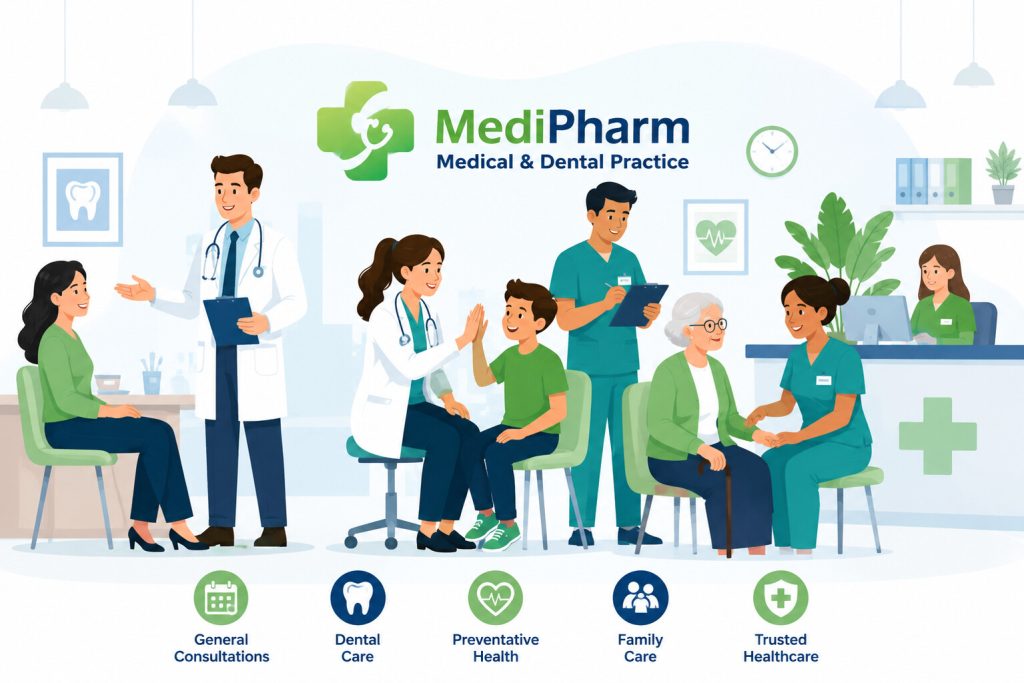 MediPharm Prestons GP and nursing team caring for patients with ongoing chronic health conditions